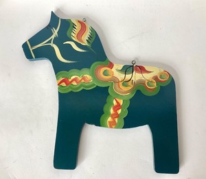 Two Sided (Hanging) Dala Horse Sign