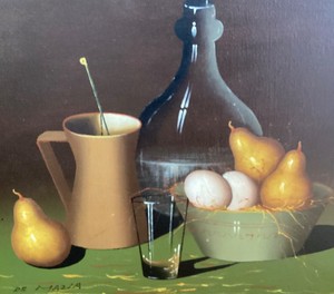 Lovely Modern Still Life Oil Painting
