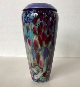 Cornell Glass Studio Art Glass Vase