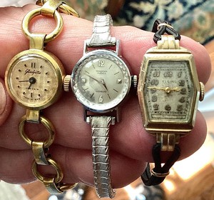 Vintage Group of 3 Watches