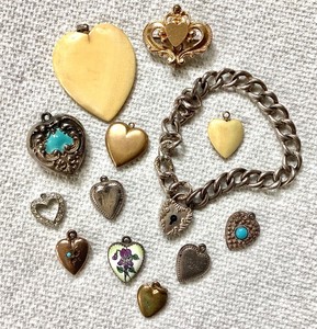 Group of Heart Jewelry