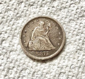 1875 20 Cent Coin
