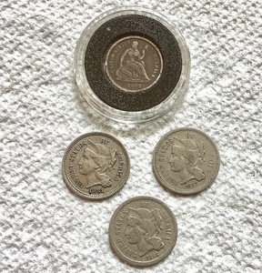 Group of Early Rare Coins