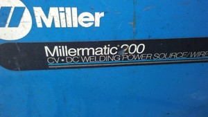 Miller Welder Miller Matic 200 CVDC Wire Feed