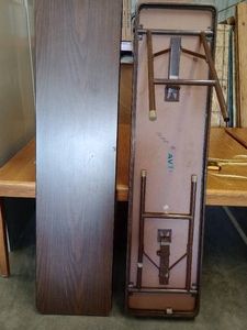 Childs Folding Table (2) WLaminate Tops.
