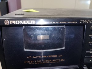 Pioneer Stereo Double Cassette Deck.