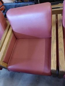 Chairs (3) Rose Colored, Great Overall.