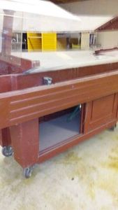 Cambro Mobile Serving Station.