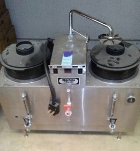 Bunn-O-Matic U-3 Twin Coffee Brewer.