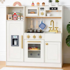 inFUNSAME Wooden Play Kitchen
