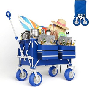 Garvee Collapsible Beach Wagon Cart
