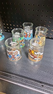Set of 5 Disney Vintage Glasses