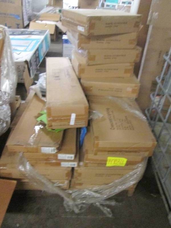 Pallet of all mew Crescent lighting...