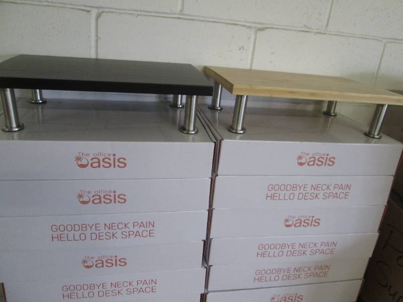 15 Oasis desk risers or organizer s...