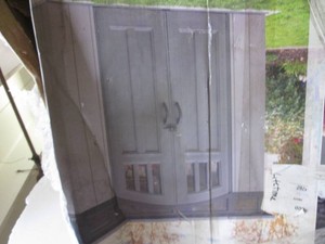 Plastic outdoor storage shed BOX 2 ...