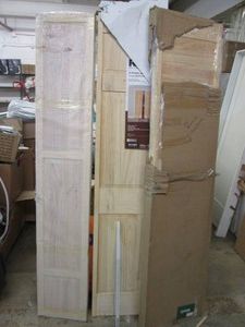 3 Non Matching unfinished pine bi f...