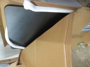 Solid reversible mahogany or black ...