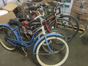 5 Vintage bicycles...