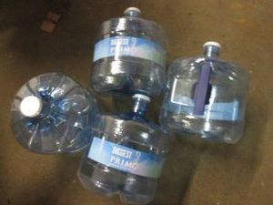 4 Primo 3 gallon water jugs...