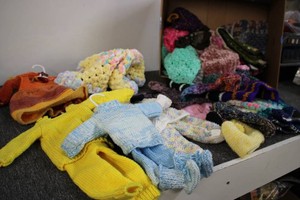Handmade baby outfits and blankets...