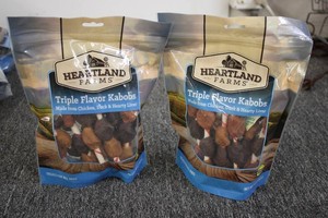2 Bags of Tripe Flavor Kabobs for d...