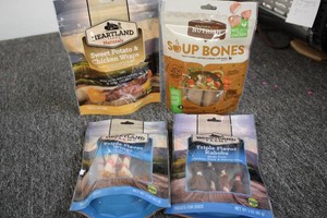 Mixed dog treats Best by 2024...