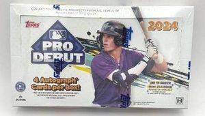 2024 Topps Pro Debut Baseball Card Hobby Box (Sealed) - Possible Paul Skenes RC, Jackson Chourio RC, Colt Emerson RC, Jacob Misiorowski, and More