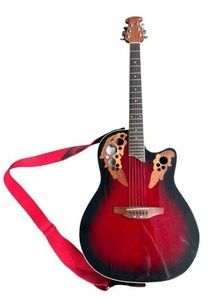 Ovation Applause AE148 Acoustic Electric Guitar including On Stage Guitar Stand