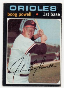 1971 Topps Boog Powell #700 Baseball Card