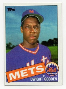 1985 Topps #620 Dwight Gooden Rookie Card (NM)