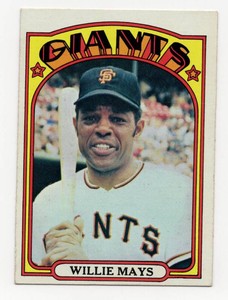 1972 Topps #49 Willie Mays Baseball Card