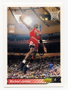 1992 Upper Deck Michael Jordan #23 Basketball Card (NM)