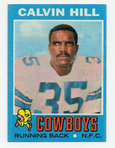 1971 Topps #217 Calvin Hill Dallas Cowboys Football Card