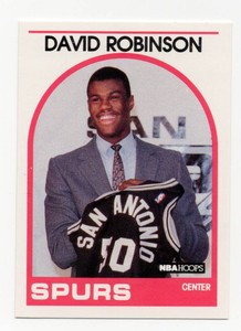 1989 Hoops David Robinson #138 Rookie Card (NM)