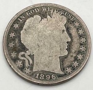 1896 Barber Half Dollar