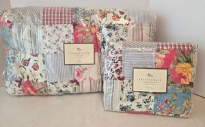 Pottery Barn Eloise Twin Quilt & Sham Set (Lot of 2)