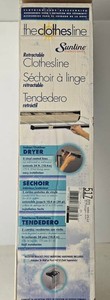 Sunline Retractable Clothesline 5-Line Indoor Outdoor Dryer