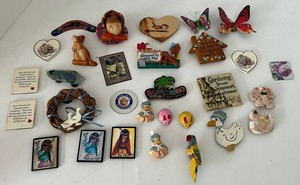 Mixed Lot of Decorative Magnets Collectibles
