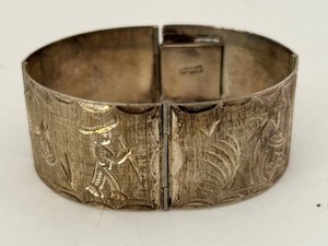 Sterling Silver Mexico Cuff Bracelet