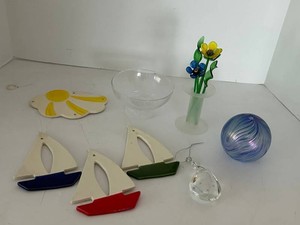 Mixed Glass Sun Catcher Decor Lot