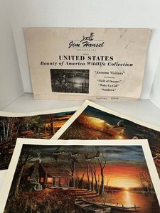 Jim Hansel Beauty of America Wildlife Prints (Lot of 3)