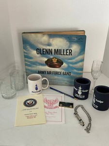 Navy Lodge Memorabilia & Glenn Miller Record Mixed Lot