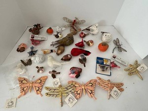 Large lot of BIRD collection Items Including Birds of a Feather, Pacific Rim &Bird Ornament Mixed Lot