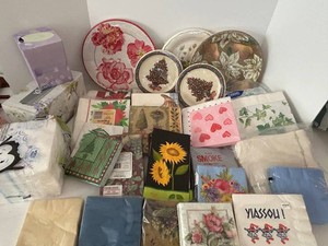 Assorted Decorative Cocktail Napkin Mixed Lot