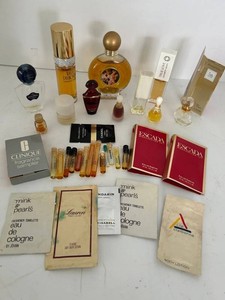 Vintage Perfume & Fragrance Sample Mixed Lot