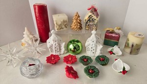 Holiday Candle Mixed Lot