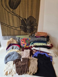 Mixed Lot Winter Hats, Scarves & Gloves