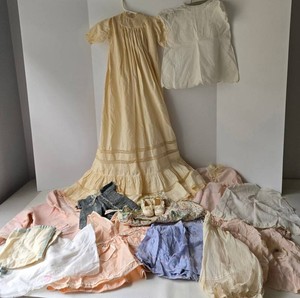 Antique Baby Clothing & Christening Gown Mixed Lot