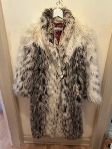 Vintage Avec Tu Mod Shaggy Fur Coat