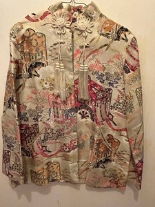 Vintage 1940s Best Quality New Look Brocade Kimono Jacket